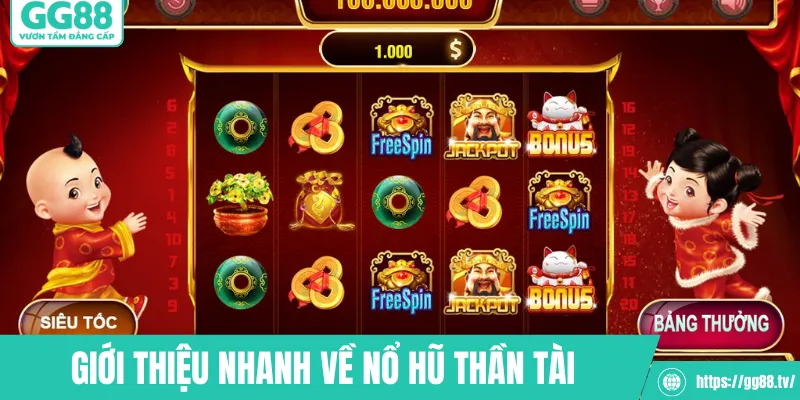 Giới thiệu nhanh về nổ hũ Thần Tài