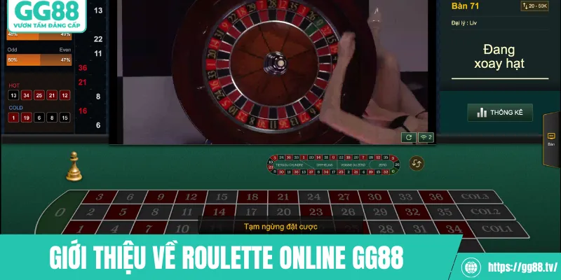 Giới thiệu về Roulette online GG88